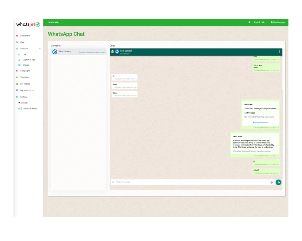 Whatsbot SaaS: una plataforma de marketing de WhatsApp con envío masivo, campañas, chatbots y CRM